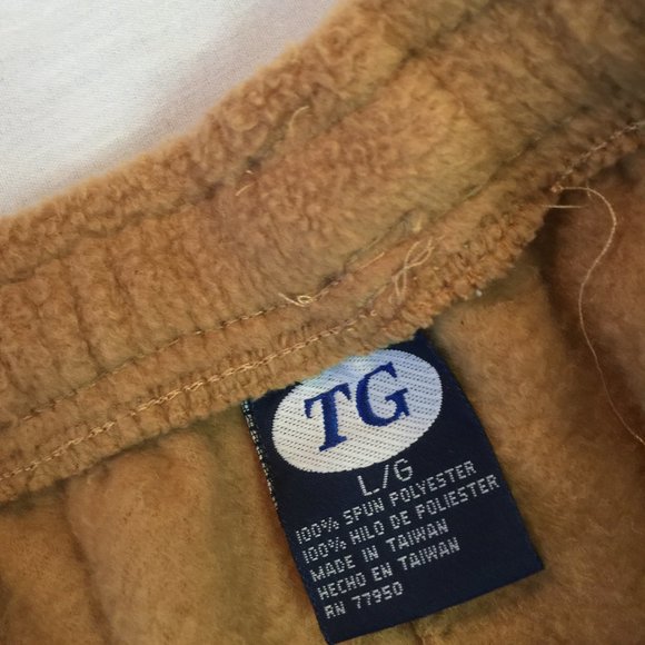 💐💐💐 TG FLEECE MENS PANTS SIZE L 💐💐💐 - Picture 3 of 3